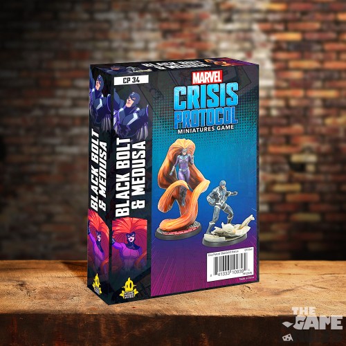 Marvel: Crisis Protocol Miniatures Game: Black Bolt & Medusa (Exp)