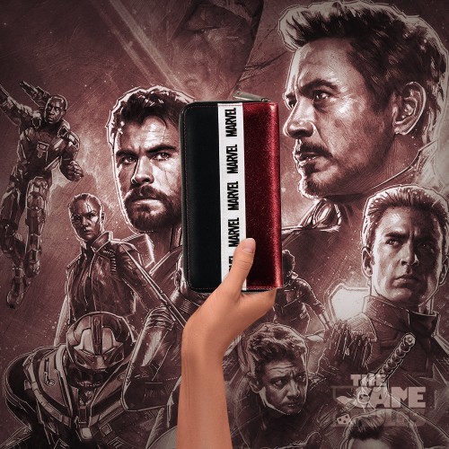 Marvel - AOP Zip Around Γυναικείο Πορτοφόλι