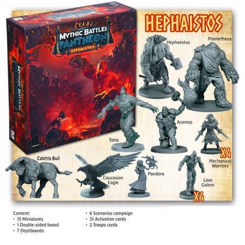 Mythic Battles: Pantheon - Hephaestus - EN/FR