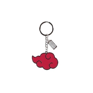 Naruto Shippuden: Akatsuki Symbol - Μεταλλικό Μπρελόκ