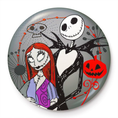 Nightmare before Christmas: Jack & Sally - Κονκάρδα