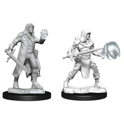 D&D Nolzur's Marvelous Miniatures - Multiclass Fighter + Wizard Male