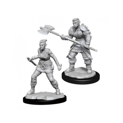 D&D Nolzur's Marvelous Miniatures - Orc Barbarian Female