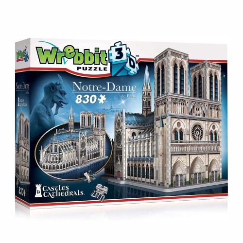 Παναγία των Παρισίων - 3D Παζλ - 830pc