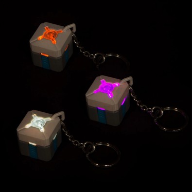Overwatch: Loot Box - Light-Up Μπρελόκ