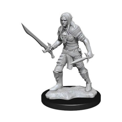 Pathfinder Battles: Deep Cuts Unpainted Miniatures - Elf Fighter Male