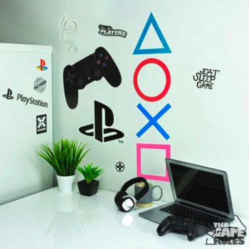 Playstation - Αυτοκόλλητα Τοίχου