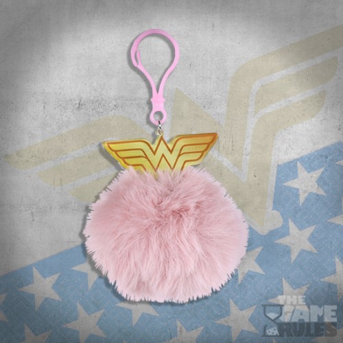 Wonder Woman - Pom Pom Μπρελόκ