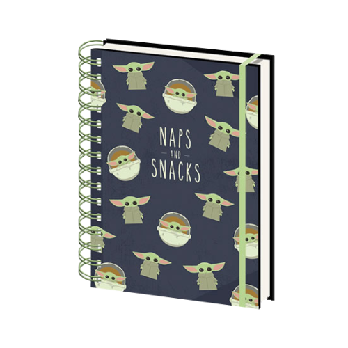 Star Wars: The Mandalorian (Snacks And Naps) - Σπιράλ Τετράδιο