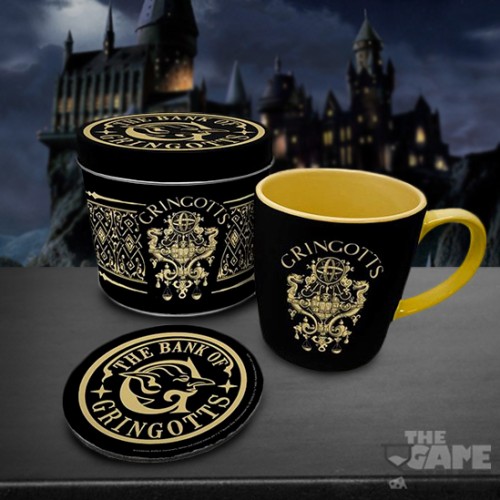 Harry Potter: Gringotts - Σετ Coaster και Κούπα