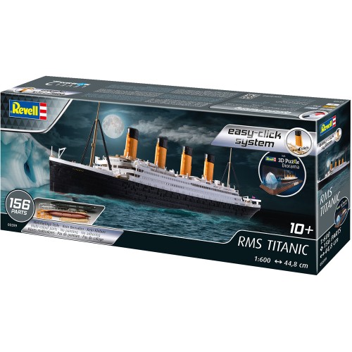 RMS Τιτανικός με Παγόβουνο - 3D Παζλ 1:600 (156pc)