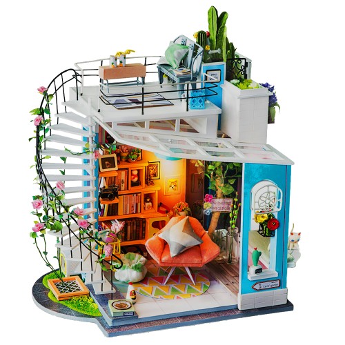 Robotime: Dora's Loft - 3D Puzzle (1:24)