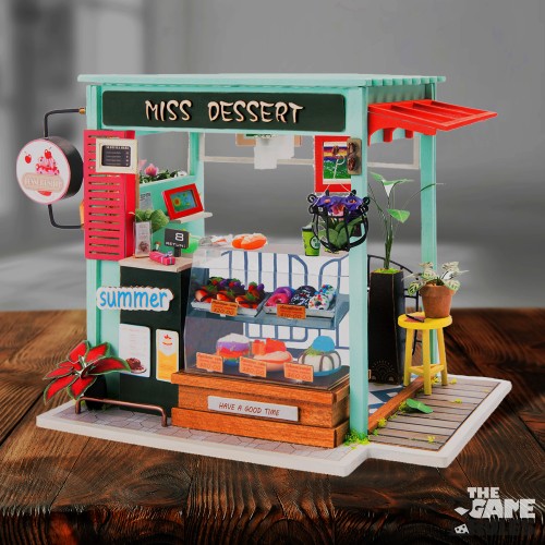 Robotime: Ice Cream Station - 3D Παζλ (1:24)