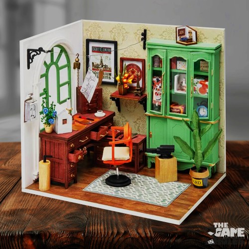 Robotime: Jimmy's Studio - 3D Παζλ (1:24)