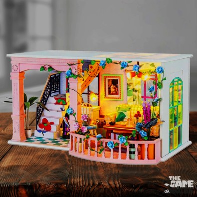 Robotime: Sweet Patio - 3D Puzzle (1:24)