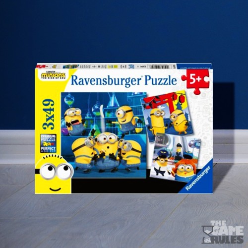 Διασκεδαστικά Minions - Παιδικό Παζλ - 3x49pc