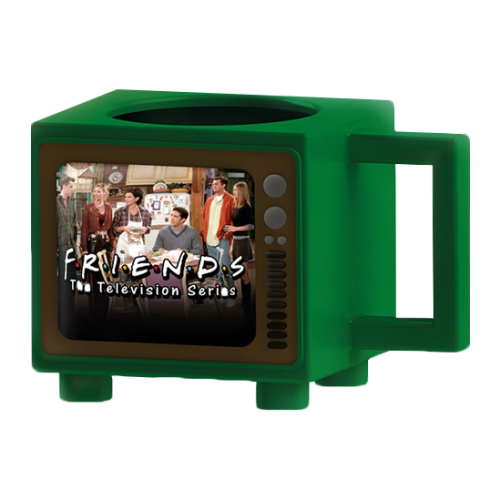Retro TV: Friends (Rather Be Watching) - Heat Change Κεραμική Κούπα