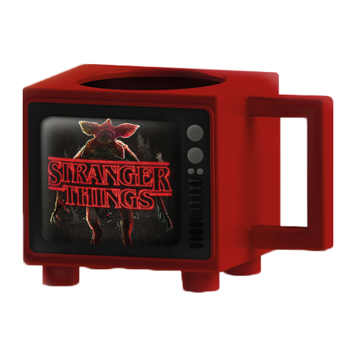 Retro TV: Stranger Things (I Survived Hawkins) - Heat Change Κεραμική Κούπα