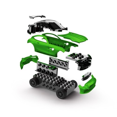 Build 'n Race Mercedes-AMG GT R (Green)