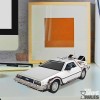 Revell: DeLorean Back to the Future - 3D Puzzle Model