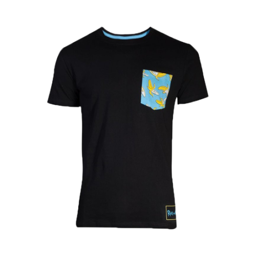 Rick and Morty - Banana Pocket T-shirt - XL