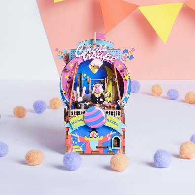 Robotime: Amusement Park - 3D Παζλ - 92pc