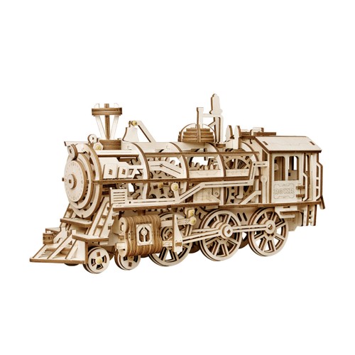 Robotime: Locomotive - 3D Puzzle - 349pc