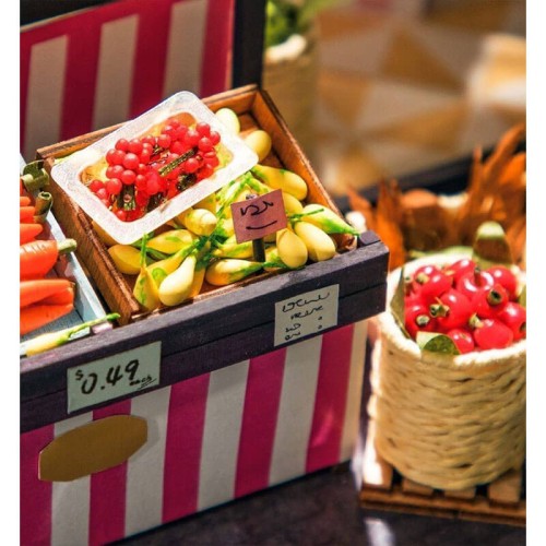 Robotime: Carl's Fruit Shop - 3D Παζλ - 206pc