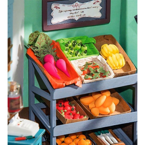 Robotime: Carl's Fruit Shop - 3D Παζλ - 206pc
