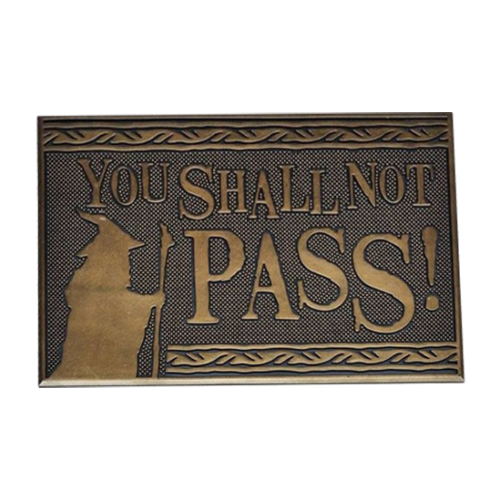 Lord of the Rings (You Shall Not Pass) - Πατάκι Εισόδου (Rubber)