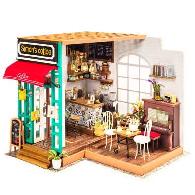 Robotime: Simon's Coffee - 3D Puzzle (1:24)