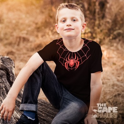 Spider-Man - Miles Morales - Boys T-shirt-98/104