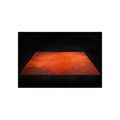 Gaming Mat - Splash Orange 6x3