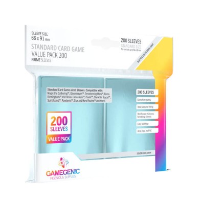 Standard Card Game Value Pack (200 sleeves)