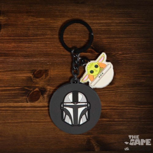 Star Wars: The Mandalorian - Λαστιχένιο Μπρελόκ