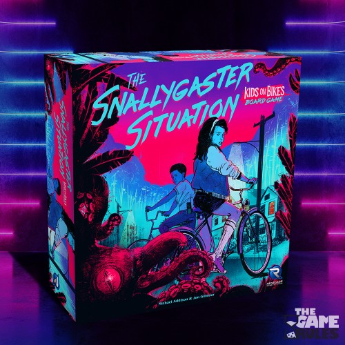 The Snallygaster Situation: Kids on Bikes Board Game