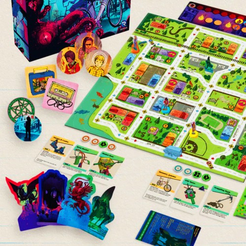 The Snallygaster Situation: Kids on Bikes Board Game