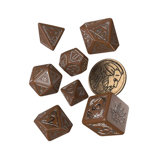 The Witcher Dice Set Geralt - The Roach's companion