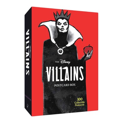 The Disney Villains Postcard Box