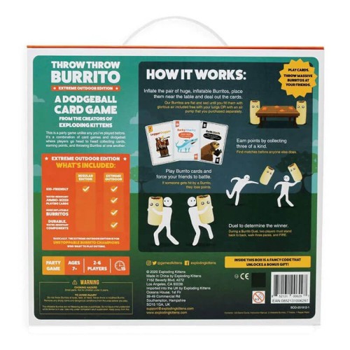 Throw Throw Burrito: Extreme Outdoor Edition