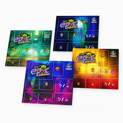 Tiny Epic Dungeons - 4 Pack Player Game Mats