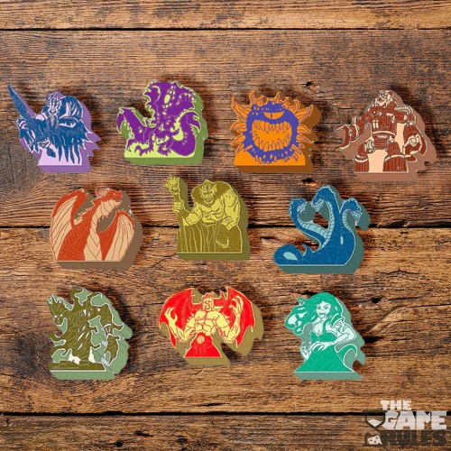 Tiny Epic Dungeons: Boss Meeple Upgrade Pack (Exp)
