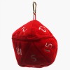 UP - D20 Plush Dice Bag - Red