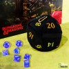 UP - D20 Plush Dice Bag - Rainbow