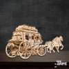 Ugears - Stagecoach - 3D Παζλ - 248pc
