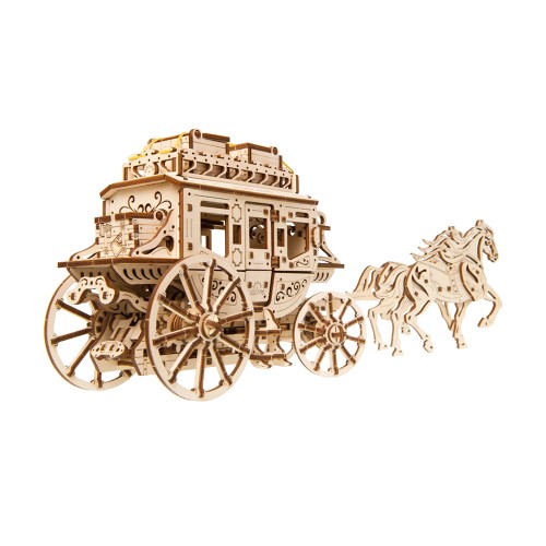 Ugears - Stagecoach - 3D Παζλ - 248pc
