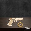 Ugears - Wolf-01 Handgun - 3D Παζλ - 63pc