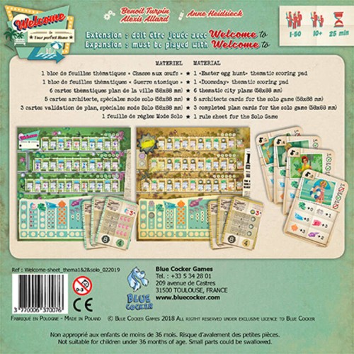Welcome To...: Easter Egg Hunt & Doomsday Thematic Neighborhoods (Exp)