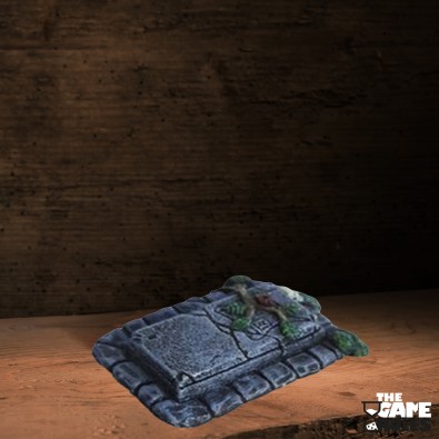 Tomb slab "Forgotten"