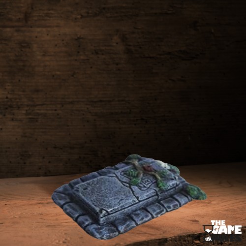 Tomb slab "Forgotten"